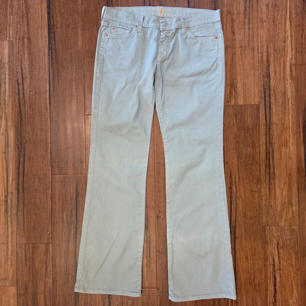 7 For All Mankind Vintage Bootcut Jeans Women’s USA Made Y2K Relaxed
